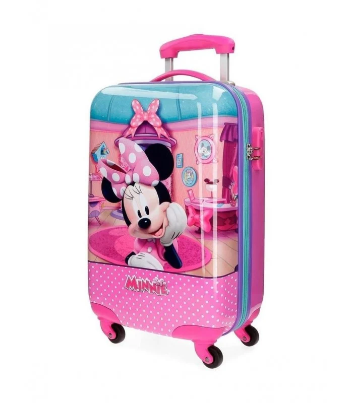 Trolley Valigia Rigida Minnie 55 Centimetri