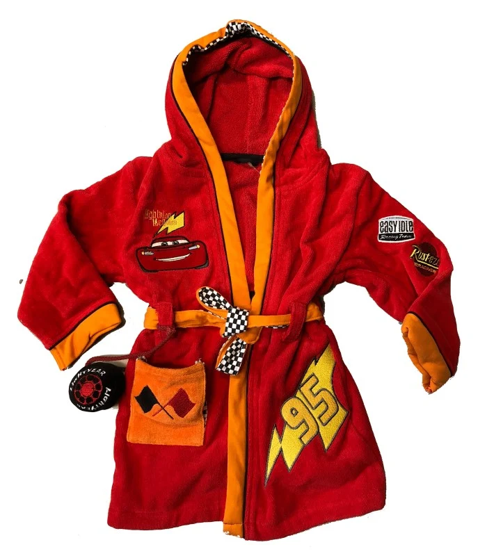 Disney Cars - Accappatoio Per Bambini Da 18-24 Mesi