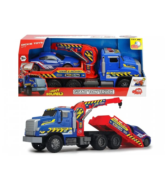Veicolo Giant Carro Attrezzi Con Luci E Suoni 30 Centimetri