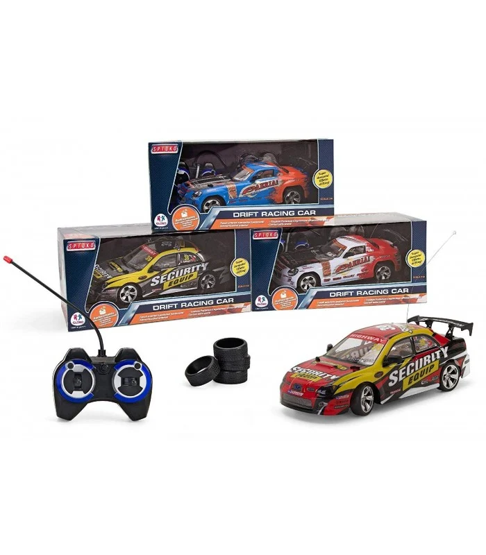 Auto Drift Racing Radiocomandata Scala 1:14 4 Colori
