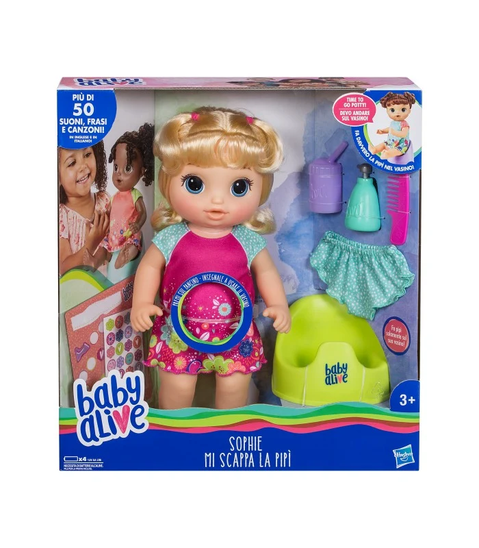 Baby Alive - Bambola Sophie Mi Scappa La Pipã¬ Bionda