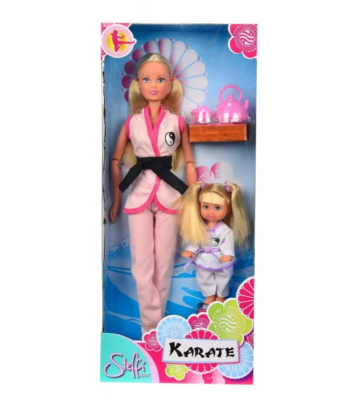Steffi Love Karate Con Mini Doll Evi E Accessori