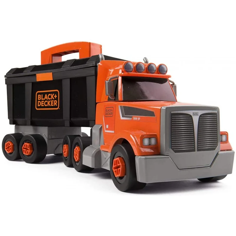 Camion Smoby Black+Decker Bricolo Con Cassetta Attrezzi