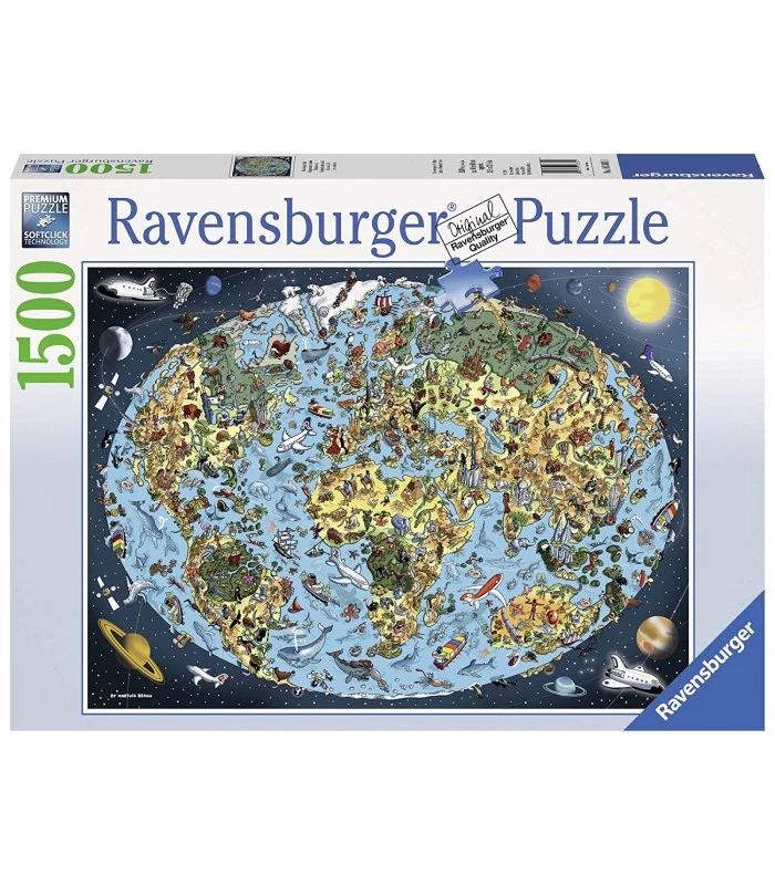Puzzle Terra Colorata 1500 Pezzi