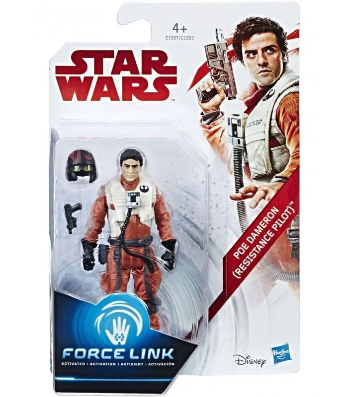 Star Wars Force Link Personaggio Poe Dameron Resistance