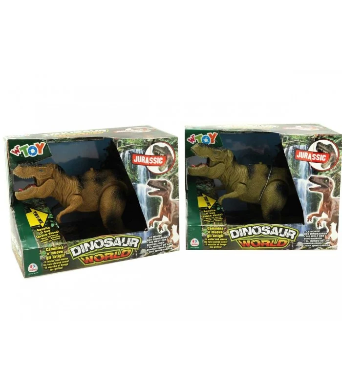 Dinosauro Camminante Con Verso 2 Colori