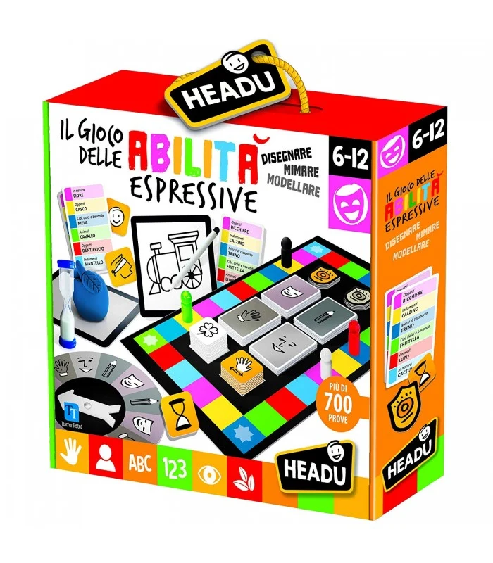 Il Gioco Delle Abilita' Espressive Con 120 Carte Quiz