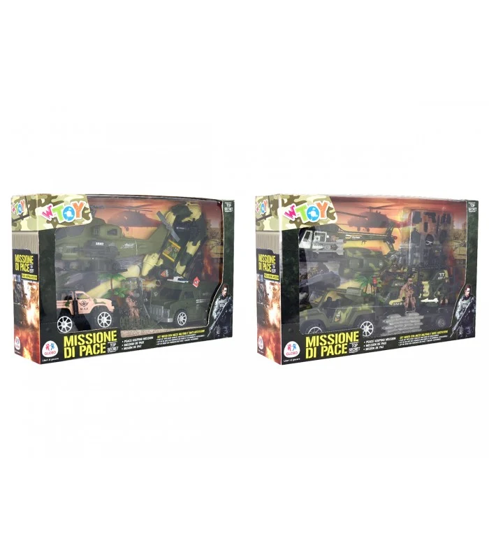 Playset Missioni Militari Di Pace Con Accessori