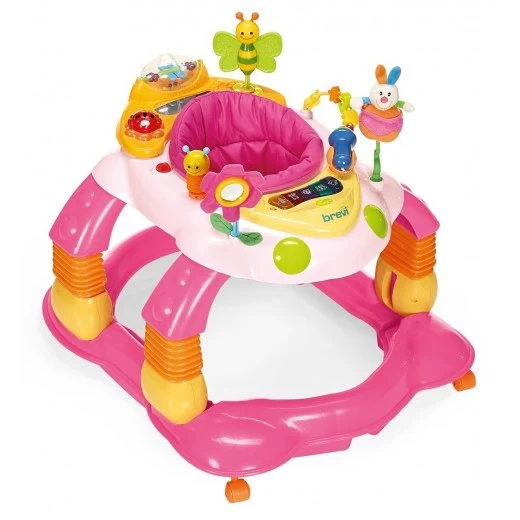 Brevi Girello Giocagiro 3 In 1 Rosa