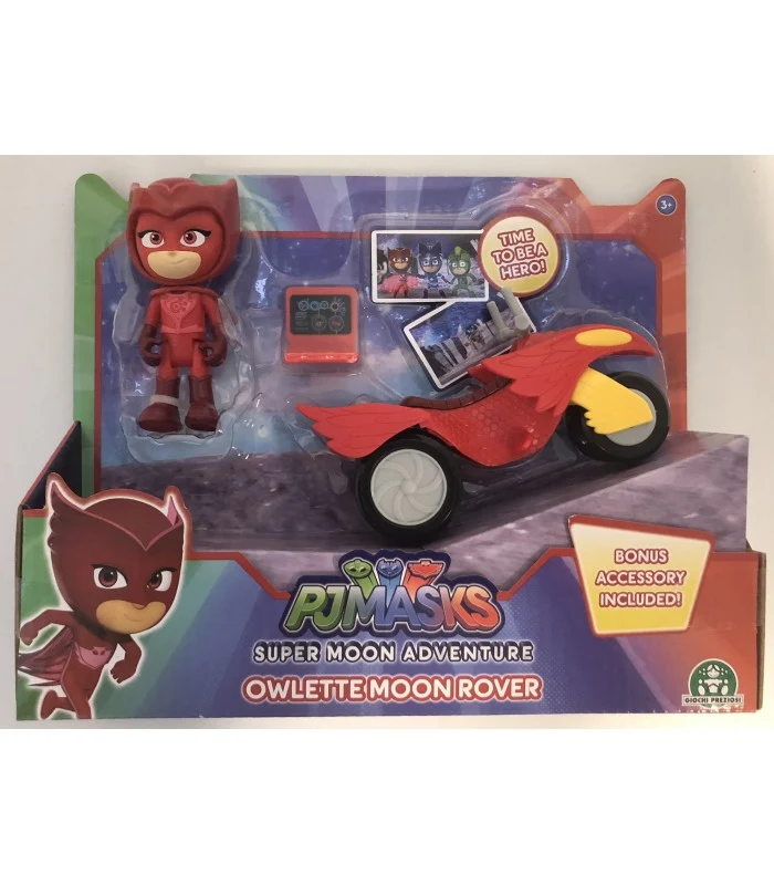 Pj Masks Moon - Veicolo Gufetta Moon Rover Adventure