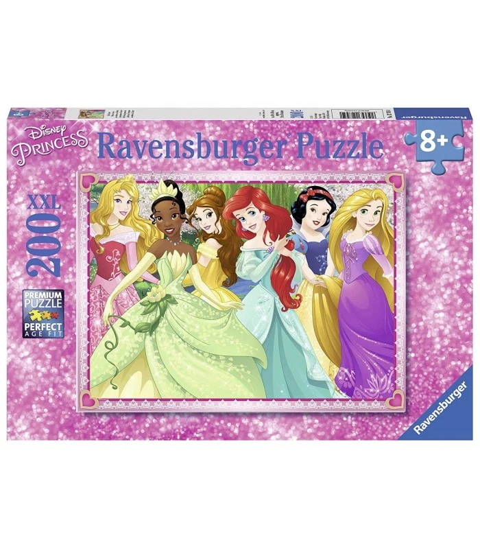 Puzzle Le Principesse Disney Al Completo 200 Pezzi Xxl