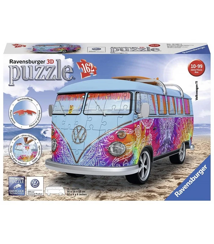 Puzzle 3d Camper Volkswagen Indian Summer 162 Pezzi