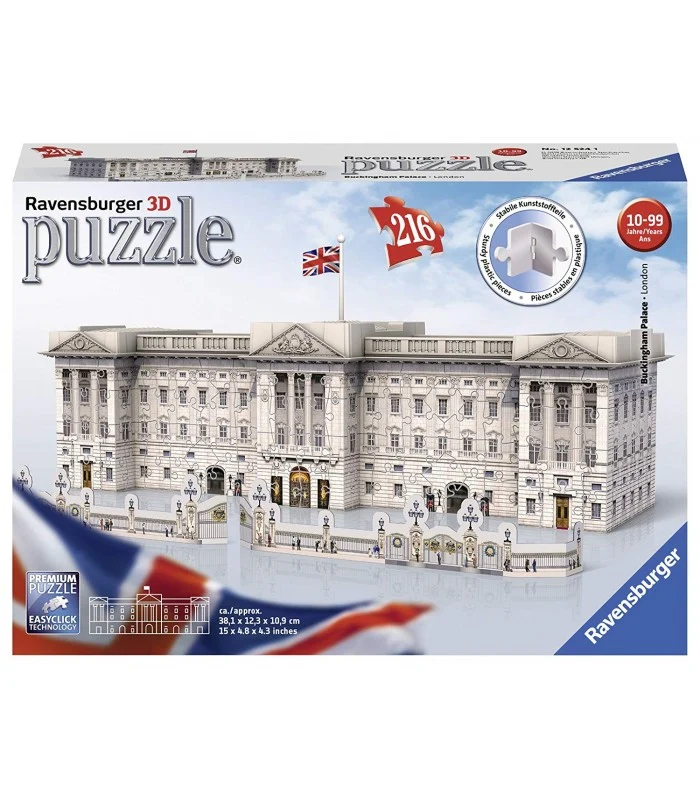 Puzzle 3d Buckingham Palace 216 Pezzi