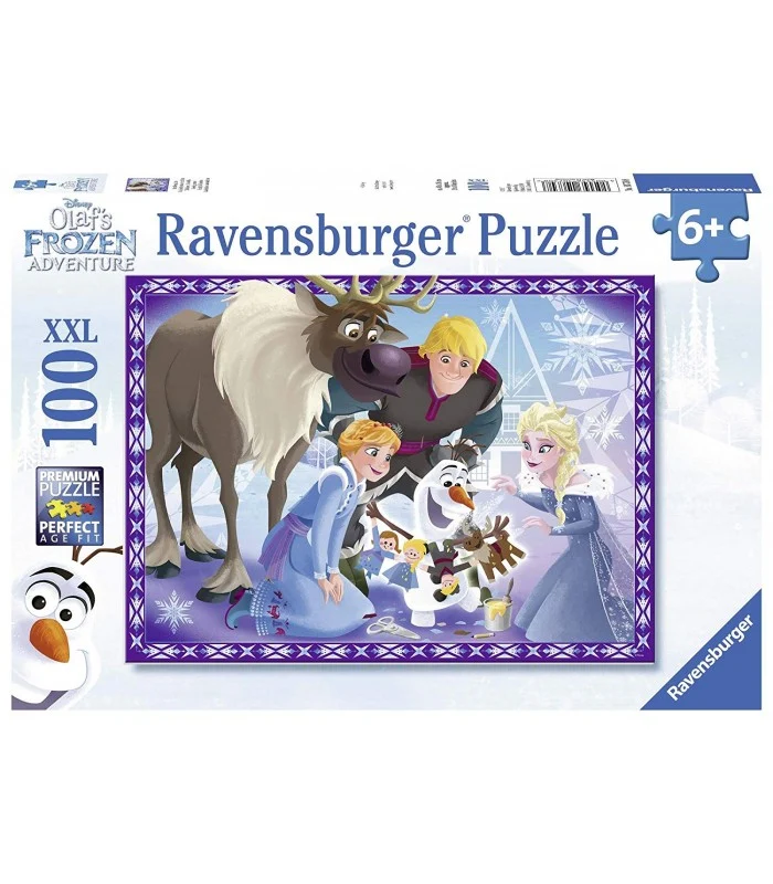 Puzzle Frozen Olaf Family 100 Pezzi Xxl