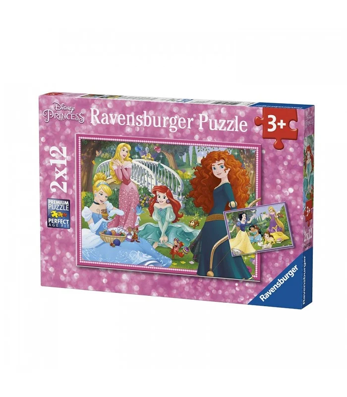 Puzzle Disney Princess 2x12 Pezzi