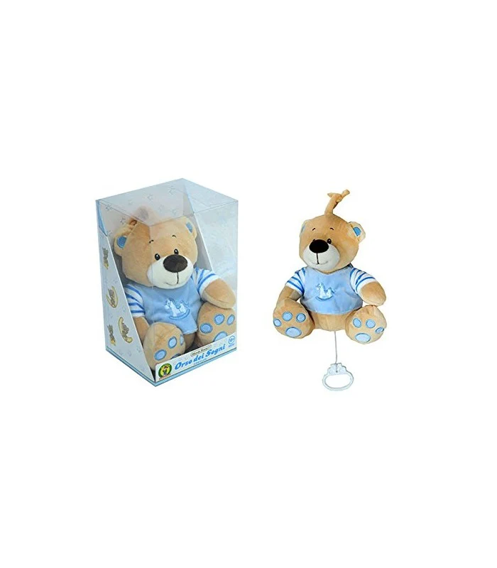 Carillon Soft Orso Dei Sogni Celeste