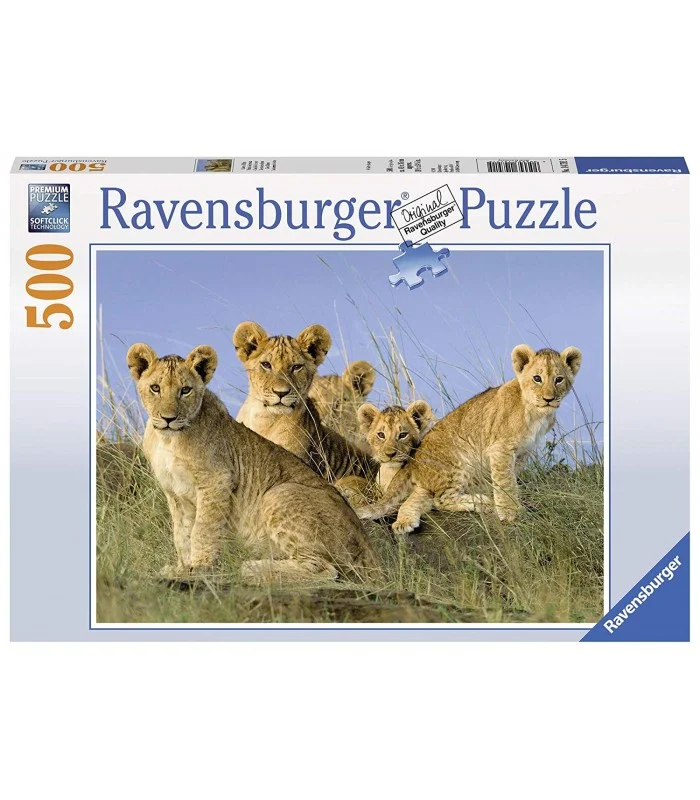 Puzzle Cuccioli Di Leone 500 Pezzi