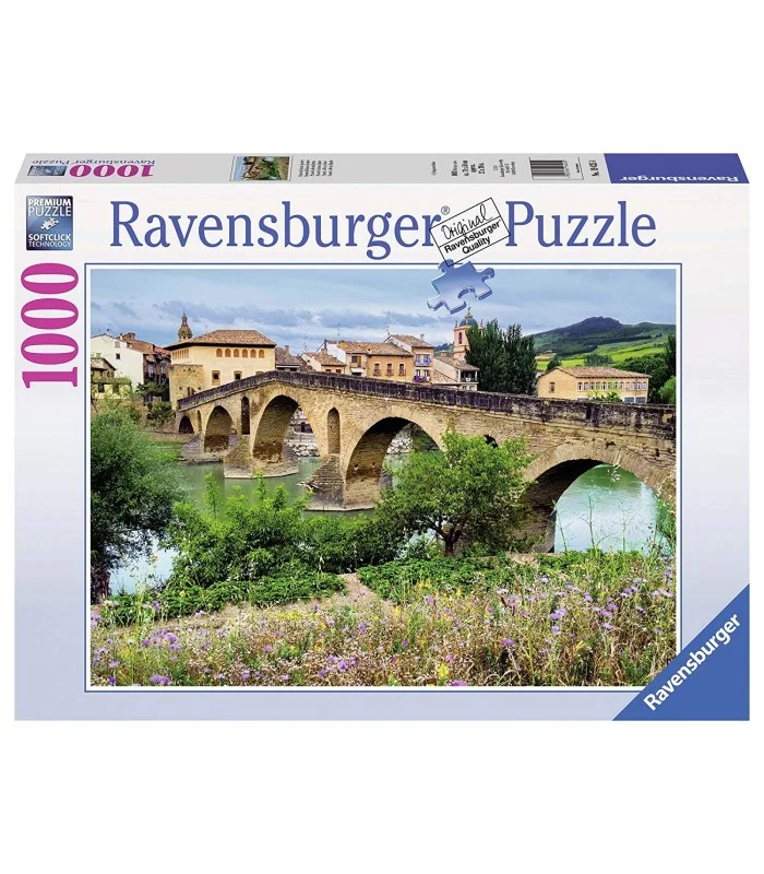 Puzzle Puente La Reina Spagna 1000 Pezzi
