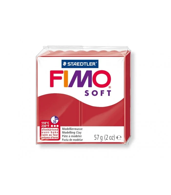 Panetto Fimo Soft Red Christmas