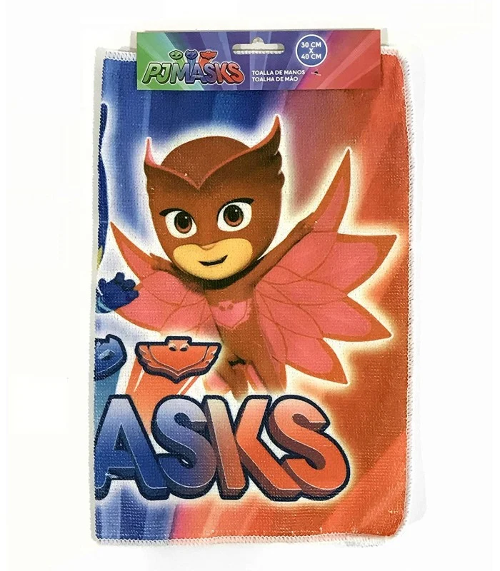Asciugamano In Cotone 30 X 40 Pj Masks