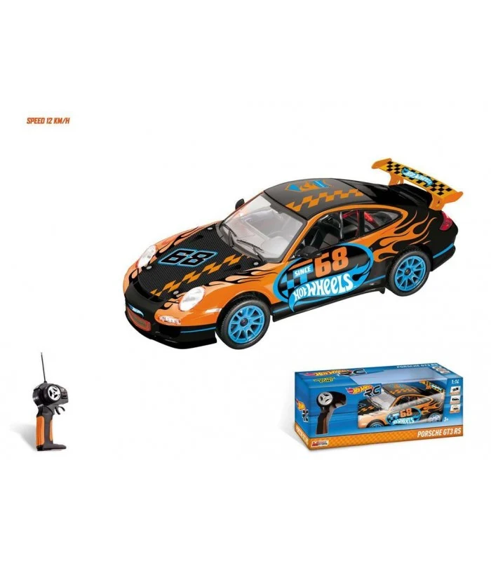 Hot Wheels - Macchina Radiocomandata Porsche Gt3 Rs 1:14