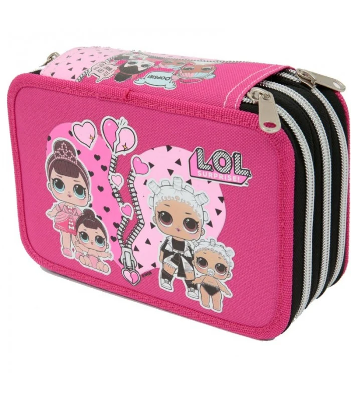 Lol Surprise Astuccio A 3 Zip Completo