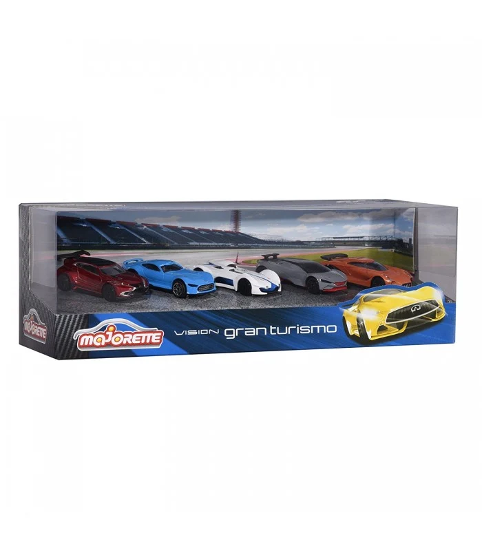 Confezione 5 Veicoli Vision Gran Turismo