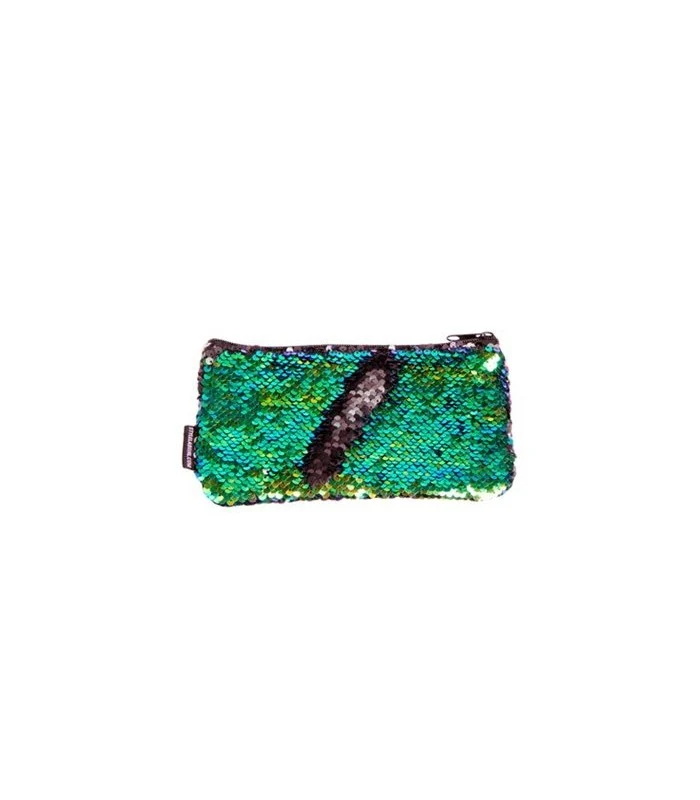 Magic Sequin- Astuccio Con Paillettes - Green-Black