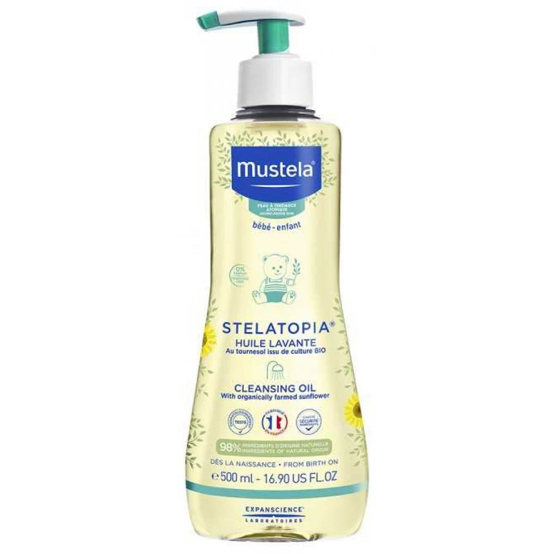 Olio Da Bagno Mustela Stelatopia 500 Ml