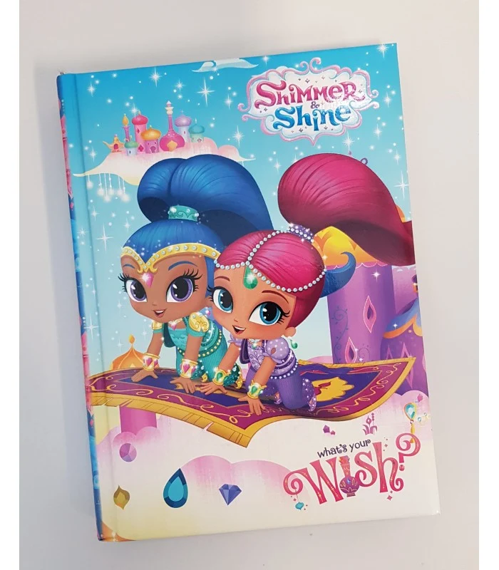 Diario Standard Shimmer E Shine Azzurro