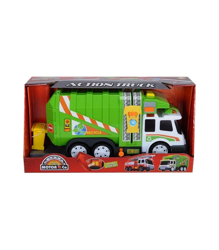 Veicolo Camion Ecologico Con Luci E Suoni