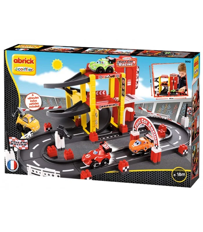 Playset Garage E Pista Abrick
