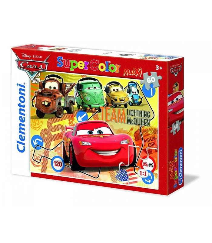 Puzzle Maxi Cars 60 Pezzi