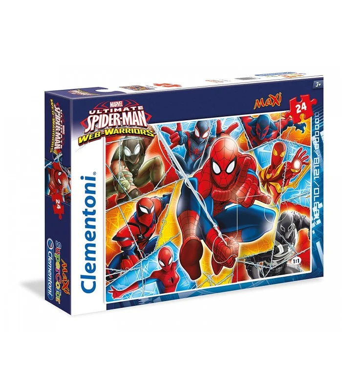 Puzzle Maxi Spiderman Web Warriors 24 Pezzi