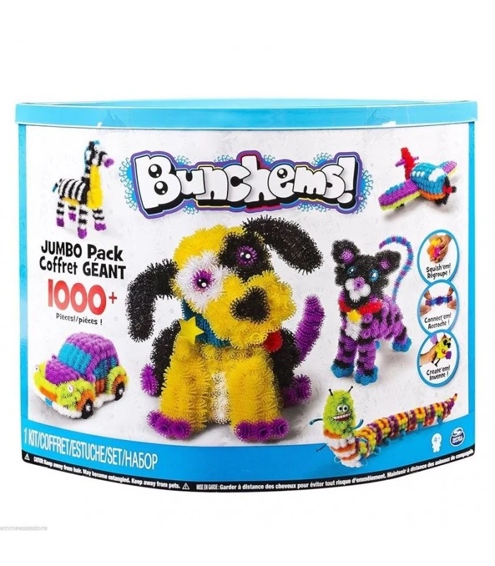 Bunchems - Jumbo Pack Kit 1000 Pezzi