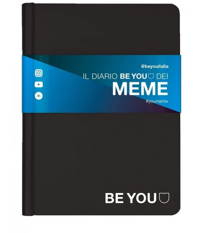 Diario Mini Be-You Meme 2019 - Nero