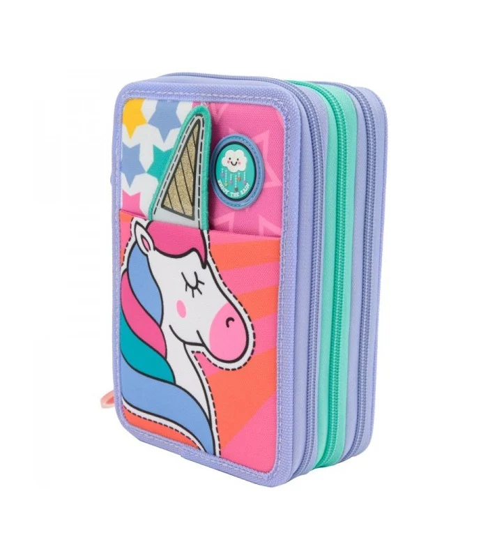 Astuccio Triplo Gopop Dreamer Unicorno