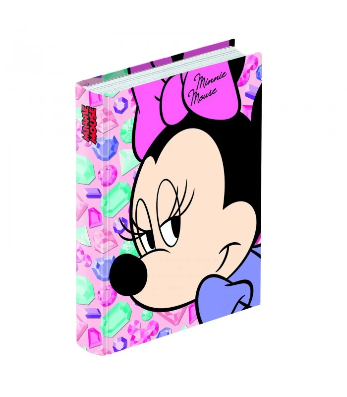 Diario Standard 10 Mesi Minnie Jewel Fiocco Rosa