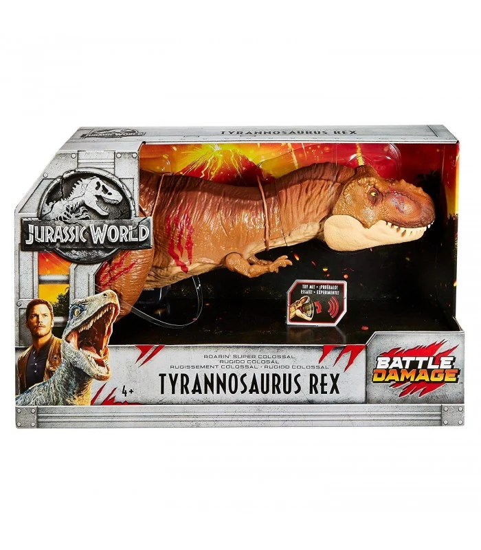 Jurassic World Mega T-Rex Battle Damage