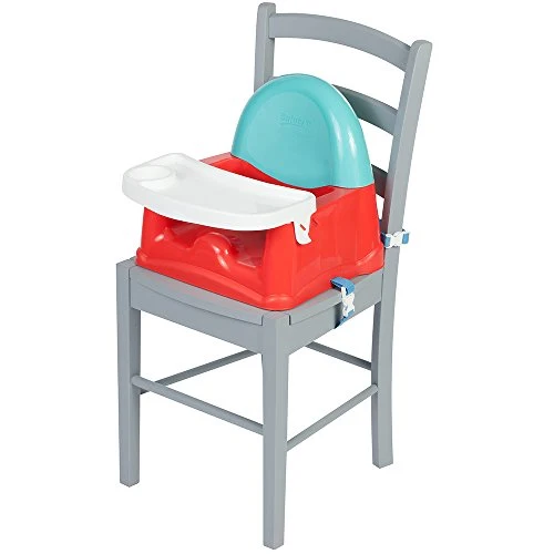 Safety 1st Easy Care Rialza Sedia Con Vassoio Incluso Red Lines
