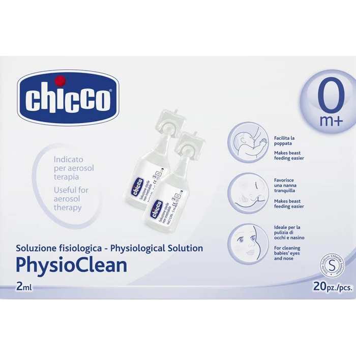 Soluzione Fisiologica Chicco Physioclean 2 Ml 20 Pz