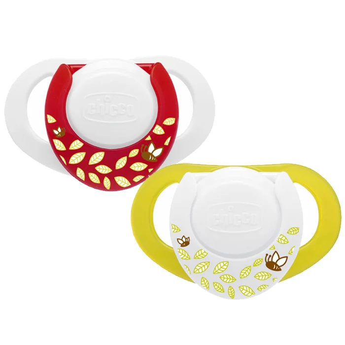 Succhietto Chicco Physioring Caucciã¹ 2 Pz Neutro 0m+