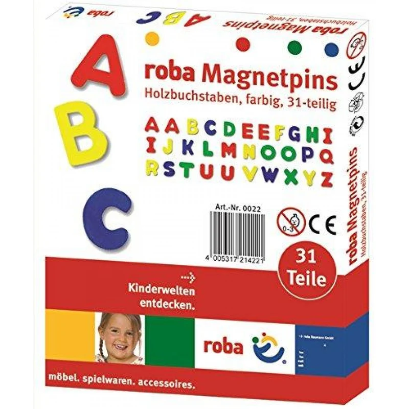 Lettere Dell'Alfabeto Roba Per Lavagna Magnetica 31pz