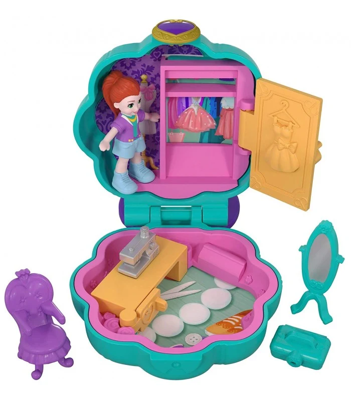 Polly Pocket - Mini Armadio Di Lila Tascabile
