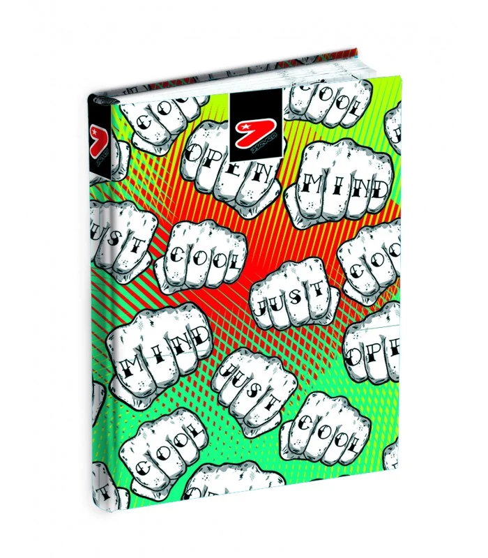 Diario Standard 16 Mesi Seven Boy The Double Multicolore Just Cool