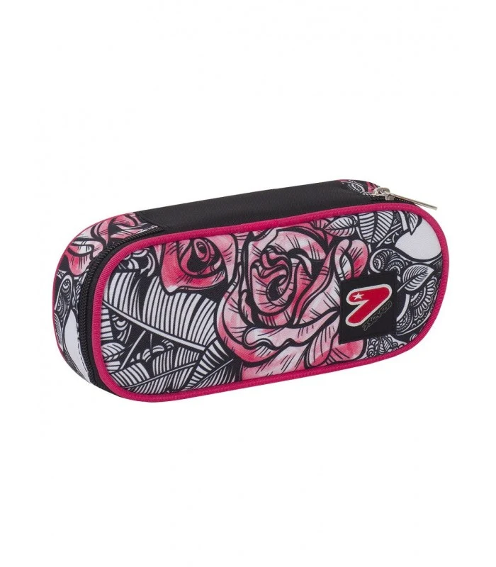 Portapenne The Double Round Plus Rouge
