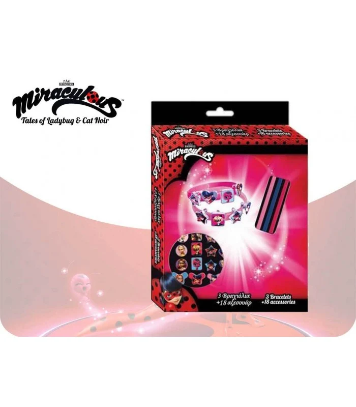 Miraculous Set Per Creazione Bracciali