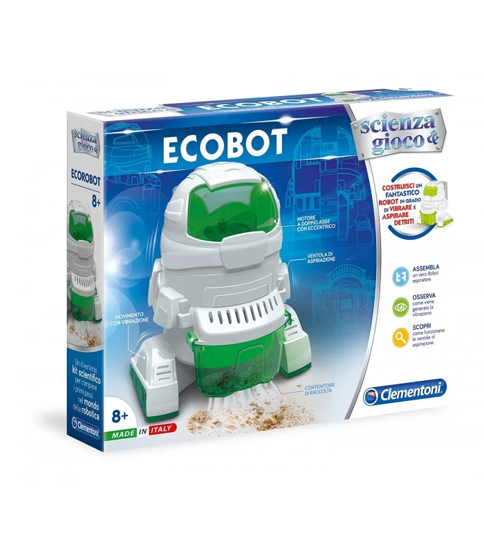 Scienza E Gioco Kit Ecobot Con Ventola Di Aspirazione