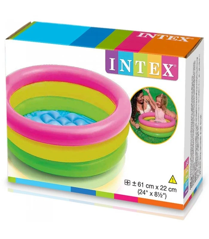 Intex Piscina Baby Sunset 61 Centimetri