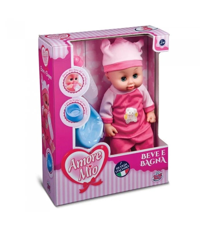 Bambola Amore Mio Beve E Bagna
